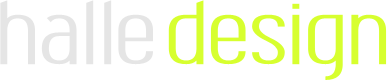 halle design Logo
